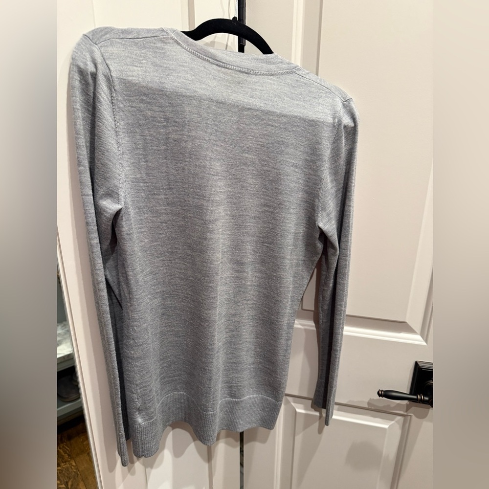 Tory Burch Heather Gray Cardigan - Picture 4 of 4